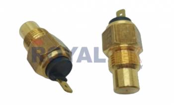 BULBO SENSOR TEMPERATURA DE AGUA ROYALTEK AISLANTE NEGRO - TEMPERATURA 112 GRADOS / RENAULT 12 --- OEM 0855268000 7700566087 7700641336 7700712924 7701349101 7702003715